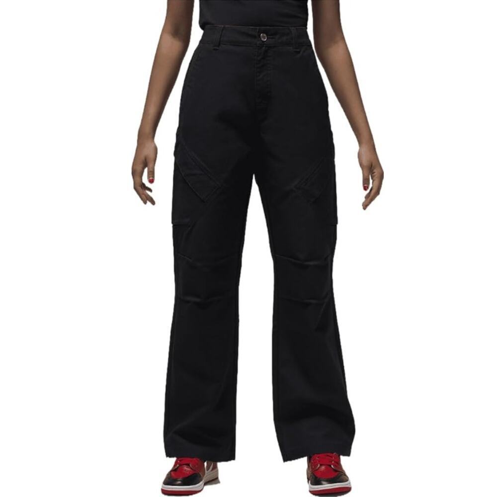 Jordan Women's Black Wide Leg Chicago Traouser Size S